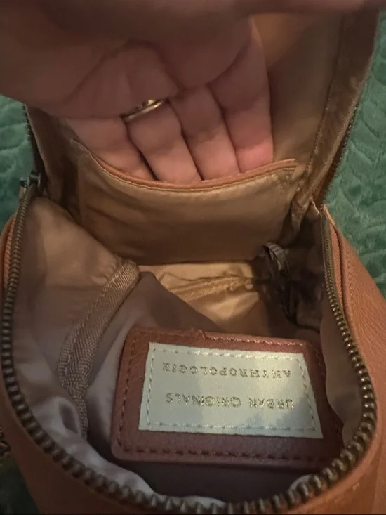 Urban Originals Anthropology Sling Bag Brown Detachable Strap - Picture 8 of 10